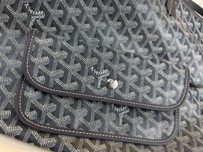  Goyard Saint Louis PM Bag Tote Bags Grey #3361 - Image 5