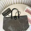  Goyard Saint Louis PM Bag Tote Bags Black #3360 - Image 21