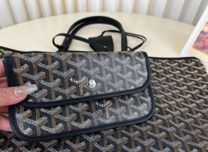 Replica Goyard Saint Louis PM Bag Tote Bags Black #3360