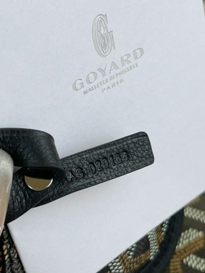  Goyard Saint Louis PM Bag Tote Bags Black #3360 - Image 10