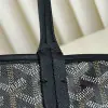  Goyard Saint Louis PM Bag Tote Bags Black #3360 - Image 13