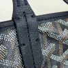  Goyard Saint Louis PM Bag Tote Bags Black #3360 - Image 14