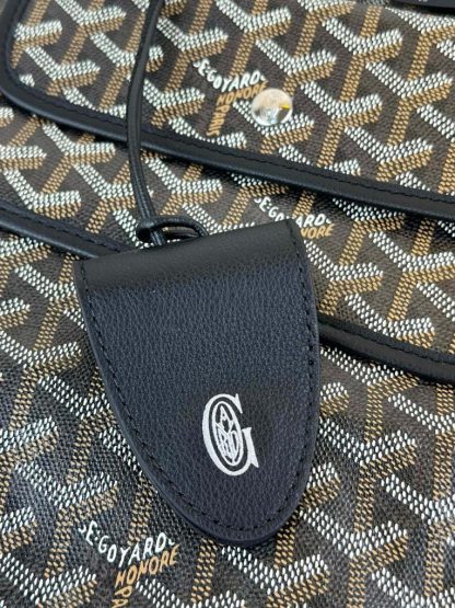  Goyard Saint Louis PM Bag Tote Bags Black #3360 - Image 3