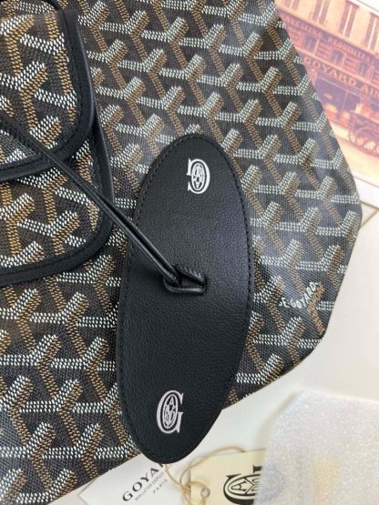  Goyard Saint Louis PM Bag Tote Bags Black #3360 - Image 6