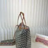  Goyard Saint Louis PM Bag Tote Bags Black & Tan #3359 - Image 14