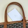  Goyard Saint Louis PM Bag Tote Bags Black & Tan #3359 - Image 3