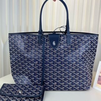 Replica Goyard Saint Louis PM Bag Tote Bags Navy Blue #3362