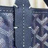  Goyard Saint Louis PM Bag Tote Bags Navy Blue #3362 - Image 4