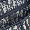 Saddle Bag Blue Dior Oblique Embroidery #3257 - Image 11