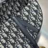  Dior Saddle Bag with Strap Blue Dior Oblique Jacquard #3255 - Image 12