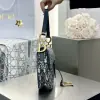  Dior Saddle Bag with Strap Blue Dior Oblique Jacquard #3255 - Image 11
