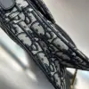  Dior Saddle Bag with Strap Blue Dior Oblique Jacquard #3255 - Image 6