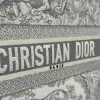  Medium Dior Book Tote Ecru and Gray Toile de Jouy Embroidery #3272 - Image 2