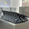  Dior Medium Dior Book Tote Ecru and Blue Dior Oblique Embroidery #3264 - Image 5