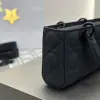  Dior Small Lady D-Joy Bag Ultramatte Black Cannage Calfskin #3286 - Image 5