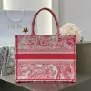  Medium Dioriviera Dior Book Tote Candy Pink Toile de Jouy Embroidery #3269 - Image 8