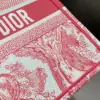  Medium Dioriviera Dior Book Tote Candy Pink Toile de Jouy Embroidery #3269 - Image 6