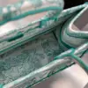  Medium Dioriviera Dior Book Tote Aquamarina Toile de Jouy Embroidery #3270 - Image 2