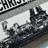  Medium Dior Book Tote White and Black Paris Embroidery #3267 - Image 6