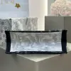  Medium Dior Book Tote White and Black Paris Embroidery #3267 - Image 3