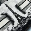  Medium Dior Book Tote White and Black Paris Embroidery #3267 - Image 10