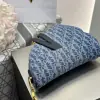  Dior Saddle Bag with Strap Blue Denim Dior Oblique Jacquard #3254 - Image 15