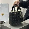  Dior Small Lady Dior My ABCDior Bag Black Cannage Lambskin #3287 - Image 15