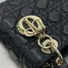  Dior Small Lady Dior My ABCDior Bag Black Cannage Lambskin #3287 - Image 11