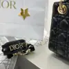  Dior Small Lady Dior My ABCDior Bag Black Cannage Lambskin #3287 - Image 2