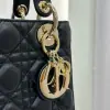  Dior Small Lady Dior My ABCDior Bag Black Cannage Lambskin #3287 - Image 6