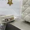  Dior Small Lady Dior My ABCDior Bag Latte Cannage Lambskin #3288 - Image 4
