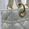  Dior Small Lady Dior My ABCDior Bag Latte Cannage Lambskin #3288 - Image 8