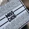  Dior Medium Dior Book Tote Pale Blue and Black Miss Dior Allover Embroidery #3262 - Image 6