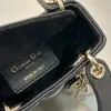  Dior Lady Dior Micro Bag Black Cannage Lambskin #3282 - Image 6