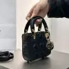  Dior Lady Dior Micro Bag Black Cannage Lambskin #3282 - Image 10
