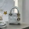 Replica Dior Lady Dior Micro Bag Latte Cannage Lambskin #3281
