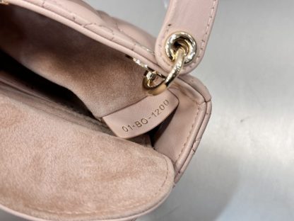  Dior Lady Dior Micro Bag Powder Pink Cannage Lambskin #3280 - Image 11