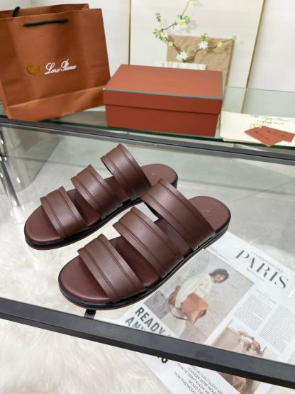  Loro Piana Men's Naha Sandal Calfskin #3203 - Image 2