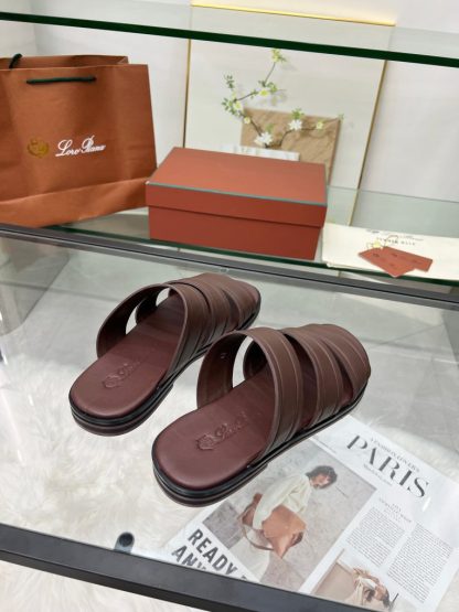  Loro Piana Men's Naha Sandal Calfskin #3203 - Image 9