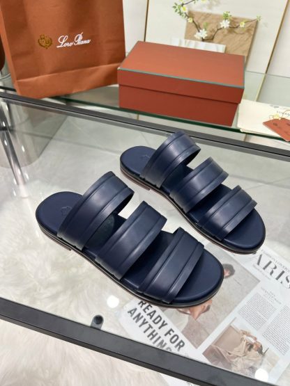  Loro Piana Men's Naha Sandal Calfskin #3202 - Image 6