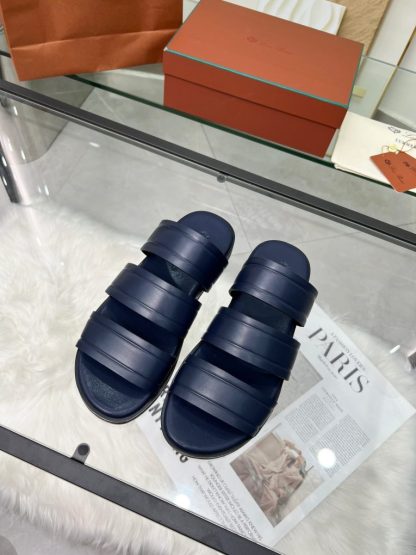 Replica Loro Piana Men's Naha Sandal Calfskin #3202
