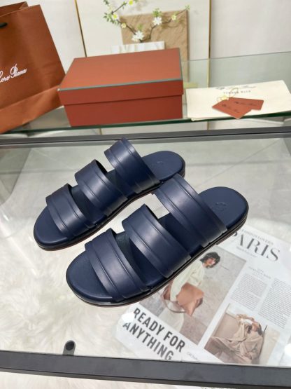  Loro Piana Men's Naha Sandal Calfskin #3202 - Image 2
