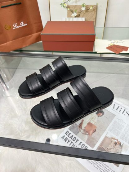  Loro Piana Men's Naha Sandal Calfskin #3201 - Image 2