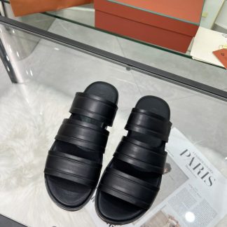Replica Loro Piana Men's Naha Sandal Calfskin #3201