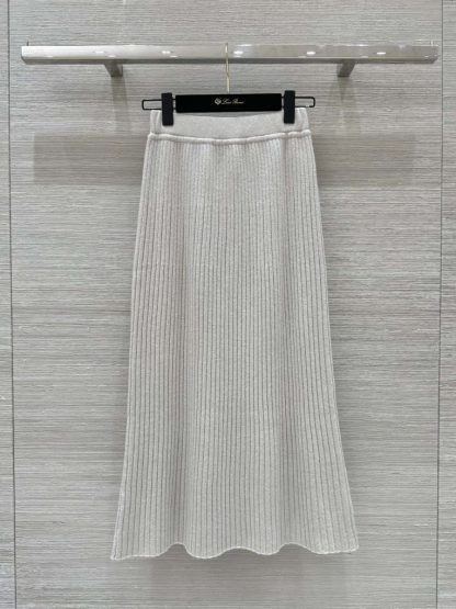  Loro Piana Cervatto Cardigan with Cervatto Skirt Baby Cashmere 2024 #3242 - Image 9