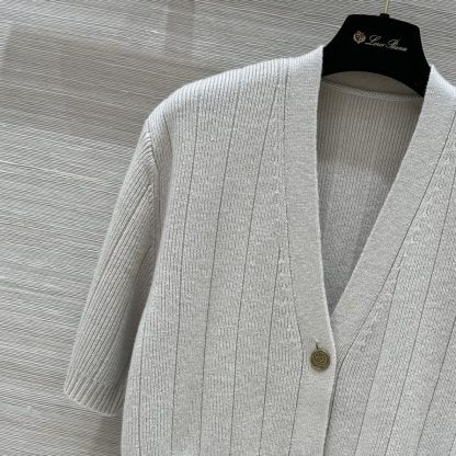  Loro Piana Cervatto Cardigan with Cervatto Skirt Baby Cashmere 2024 #3242 - Image 13
