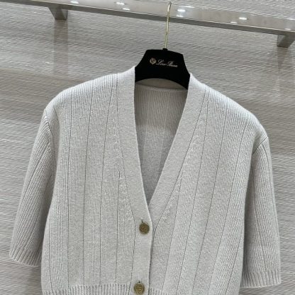  Loro Piana Cervatto Cardigan with Cervatto Skirt Baby Cashmere 2024 #3242 - Image 12