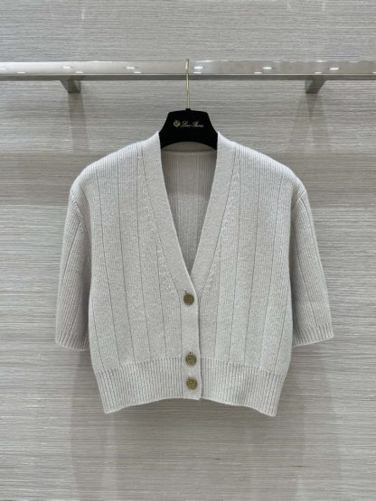  Loro Piana Cervatto Cardigan with Cervatto Skirt Baby Cashmere 2024 #3242 - Image 17