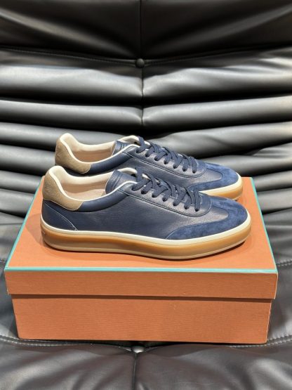  Loro Piana Tennis Walk Sneakers Calfskin Suede #3240 - Image 9
