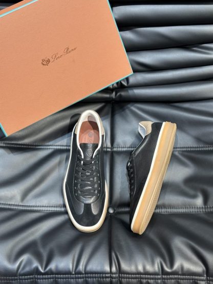  Loro Piana Tennis Walk Sneakers Calfskin Suede #3239 - Image 3
